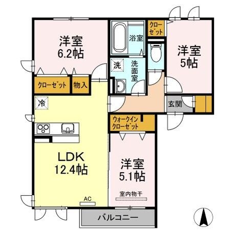 PISARAの物件間取画像